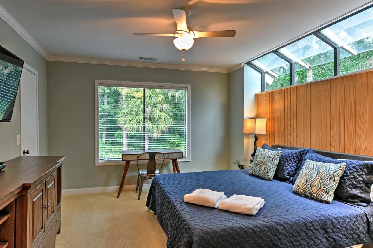 Updated Hilton Head Condo Balcony, Walk To Beach Hilton Head Island Ngoại thất bức ảnh