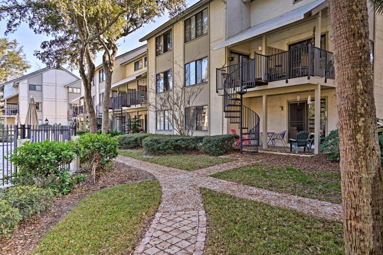 Updated Hilton Head Condo Balcony, Walk To Beach Hilton Head Island Ngoại thất bức ảnh