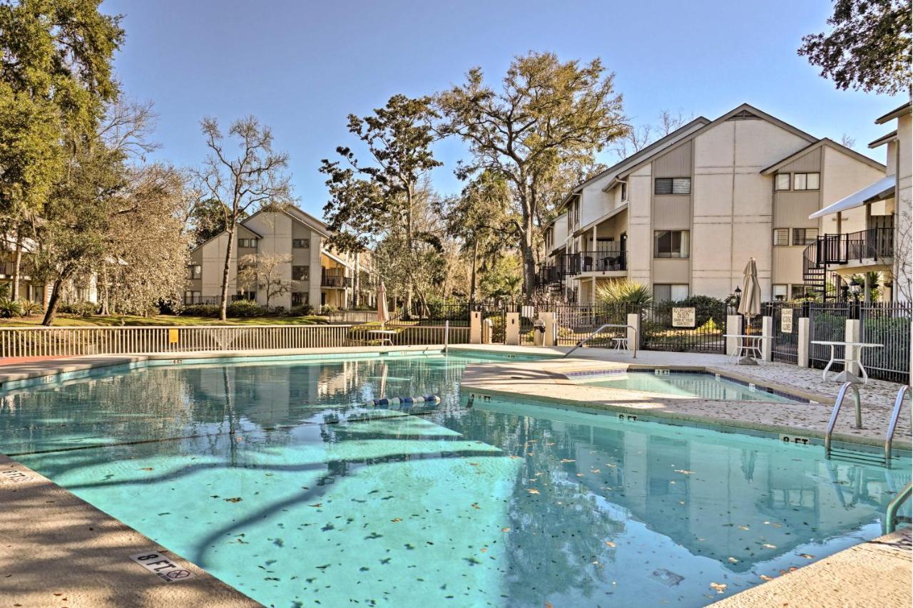 Updated Hilton Head Condo Balcony, Walk To Beach Hilton Head Island Ngoại thất bức ảnh