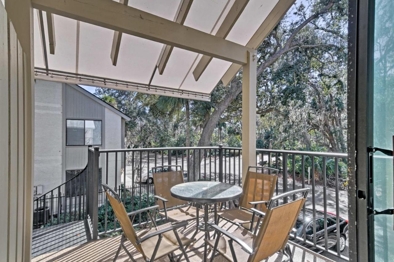Updated Hilton Head Condo Balcony, Walk To Beach Hilton Head Island Ngoại thất bức ảnh